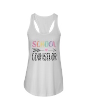 School Counselor Ladies Flowy Tank tile