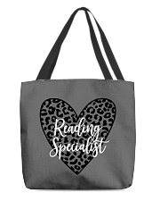 Reading Specialist All-Over Tote tile