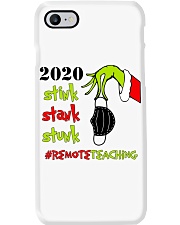 Remote Teaching - Christmas Phone Case tile
