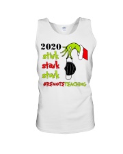 Remote Teaching - Christmas Unisex Tank tile