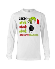 Remote Teaching - Christmas Long Sleeve Tee tile