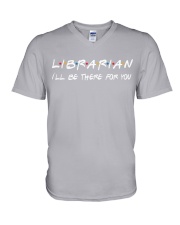 Librarian V-Neck T-Shirt tile