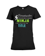 Paraeducator Life 9 Premium Fit Ladies Tee tile