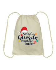 Assistant Teacher - Christmas Drawstring Bag tile