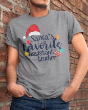 Assistant Teacher - Christmas Classic T-Shirt apparel-classic-tshirt-lifestyle-26