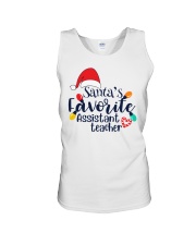 Assistant Teacher - Christmas Unisex Tank tile