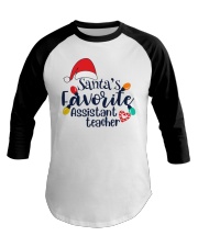 Assistant Teacher - Christmas Baseball Tee tile