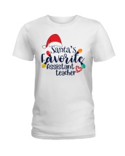 Assistant Teacher - Christmas Ladies T-Shirt tile