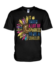 Counselor V-Neck T-Shirt tile