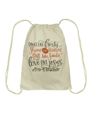 Pre-K Teacher Drawstring Bag tile