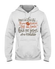 Pre-K Teacher Hooded Sweatshirt tile