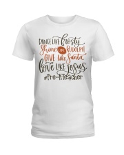 Pre-K Teacher Ladies T-Shirt tile