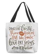 Pre-K Teacher All-Over Tote tile