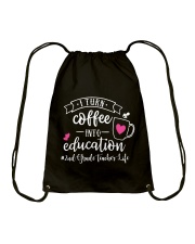 2nd Grade Teacher Drawstring Bag tile
