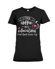 2nd Grade Teacher Premium Fit Ladies Tee tile