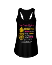 3rd Grade Teacher Ladies Flowy Tank tile