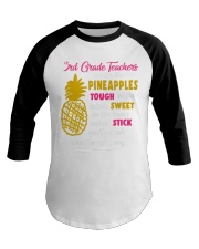 3rd Grade Teacher Baseball Tee tile