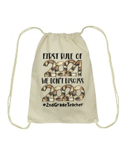 2nd Grade Teacher Drawstring Bag tile