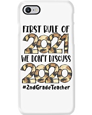 2nd Grade Teacher Phone Case tile