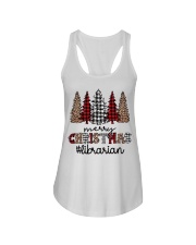 Librarian Ladies Flowy Tank tile
