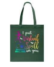 I put a virtual spell on you Tote Bag tile