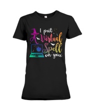 I put a virtual spell on you Premium Fit Ladies Tee tile
