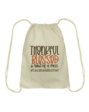 Educational Assistant Drawstring Bag tile