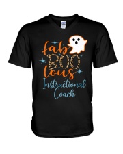 Instructional Coach V-Neck T-Shirt tile