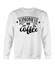 Kindness and coffee Crewneck Sweatshirt tile