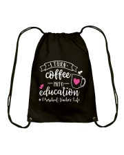 Preschool Teacher Drawstring Bag tile