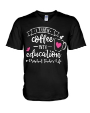 Preschool Teacher V-Neck T-Shirt tile