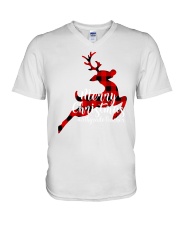 5th Grade Teacher V-Neck T-Shirt tile
