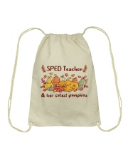 SPED Teacher Drawstring Bag tile
