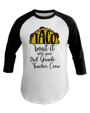 3rd Grade Teacher Baseball Tee tile
