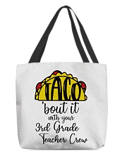 3rd Grade Teacher All-Over Tote tile