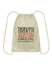 Sign Language Interpreter Drawstring Bag tile