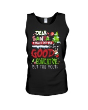 Educator Unisex Tank tile