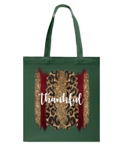 Thankful Teacher Leopard brush strokes Tote Bag tile