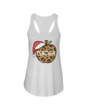 Teacher - Christmas Ladies Flowy Tank tile