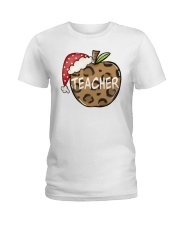 Teacher - Christmas Ladies T-Shirt tile