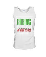 4th Grade Teacher - Christmas Unisex Tank tile