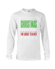 4th Grade Teacher - Christmas Long Sleeve Tee tile