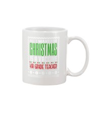 4th Grade Teacher - Christmas Mug tile