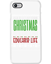 Educator - Christmas Phone Case tile