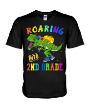 2nd Grade - Second Grade V-Neck T-Shirt tile