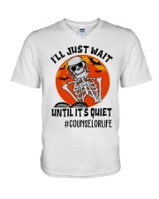 Counselor V-Neck T-Shirt tile