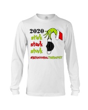 Behavioral Therapist Christmas Long Sleeve Tee tile