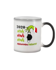 Behavioral Therapist Christmas Color Changing Mug tile