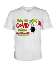 Kindergarten Teacher V-Neck T-Shirt tile