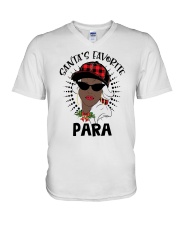 Paraprofessional V-Neck T-Shirt tile